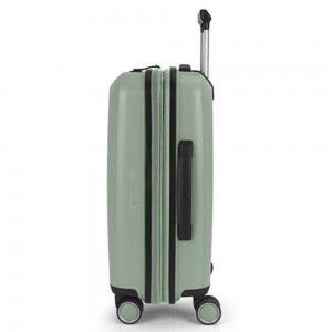 Gabol 123922-004 Brooklyn Expandable Cabin Case 55cm Βαλίτσα Καμπίνας Πράσινη Είδη ταξιδιού