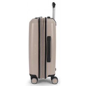 Gabol 123922-006 Brooklyn Expandable Cabin Case 55cm Βαλίτσα Καμπίνας Μπεζ Είδη ταξιδιού