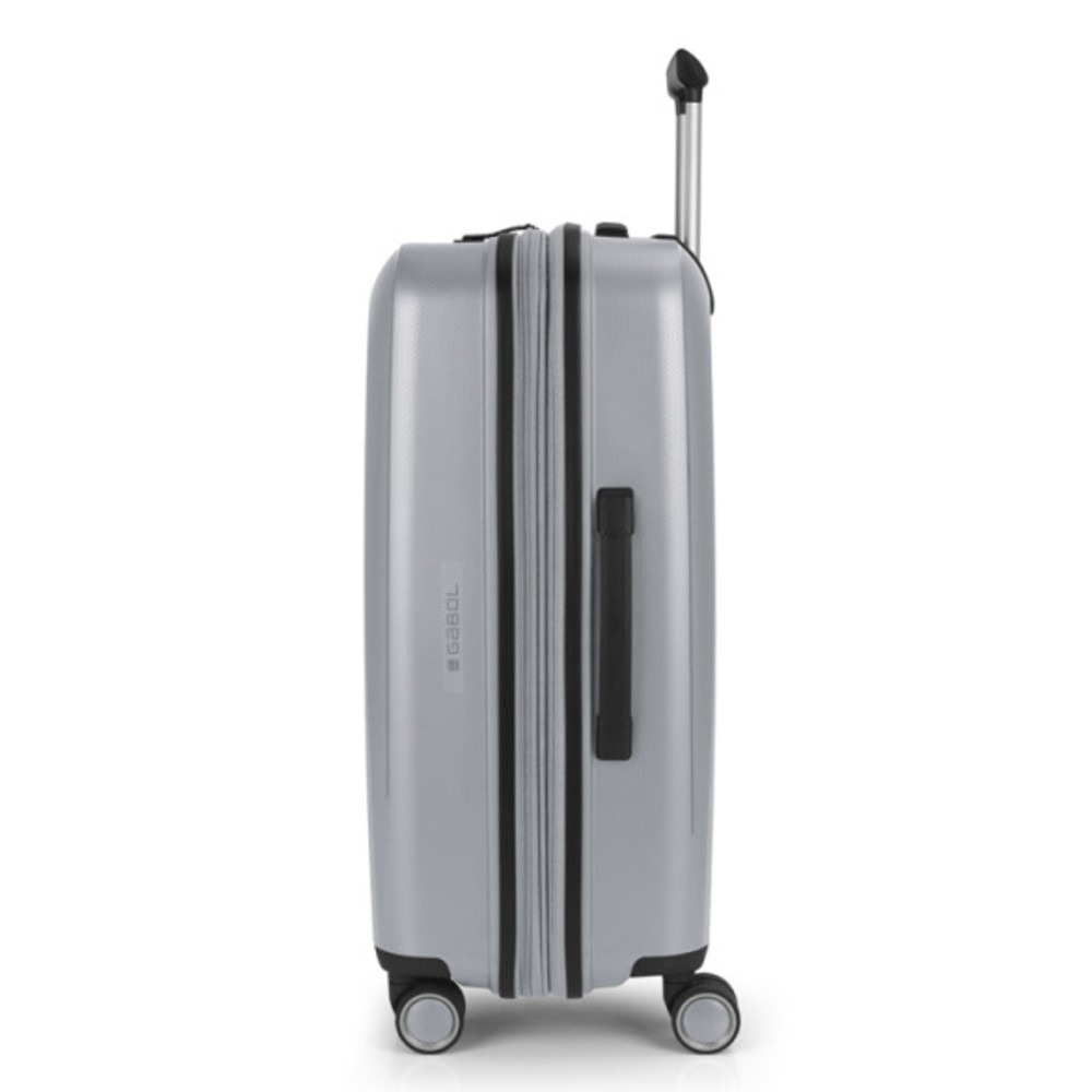 Gabol 123946-022 Brooklyn Expandable Μεσαία Βαλίτσα 65cm Ασημί 