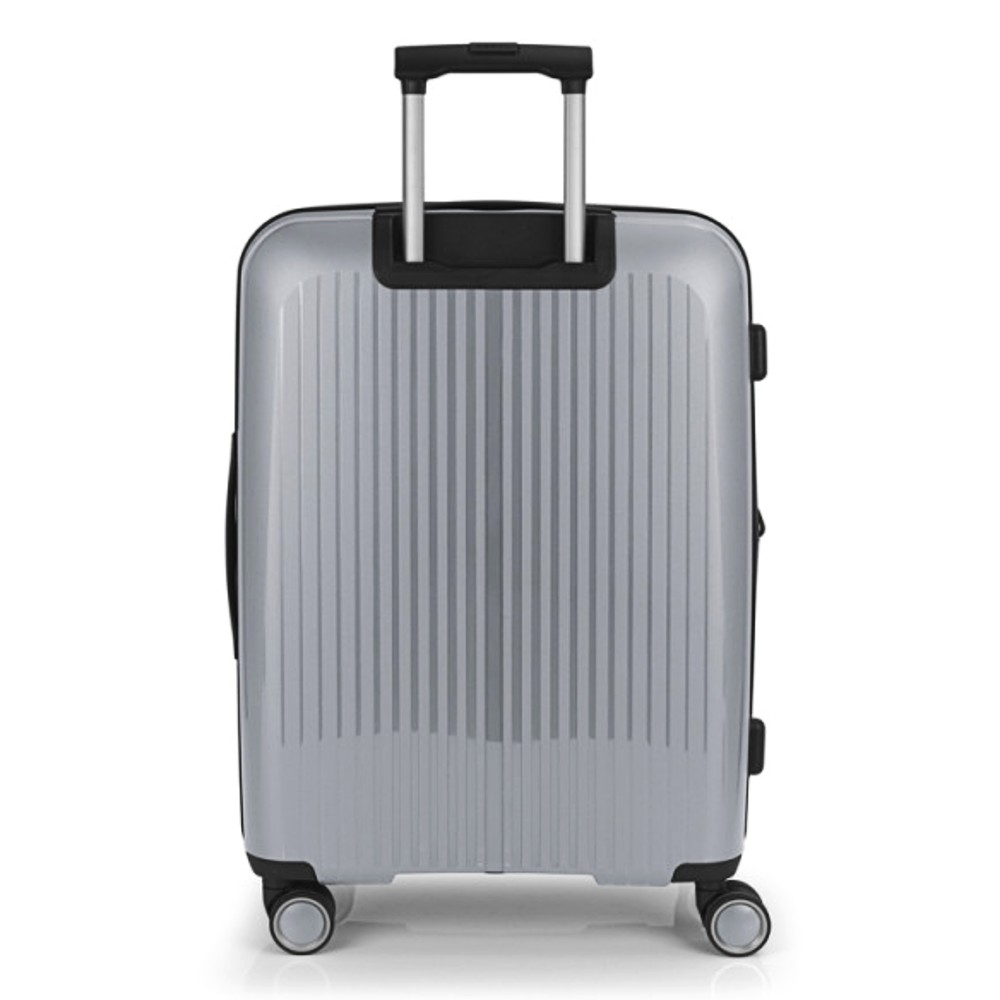 Gabol 123946-022 Brooklyn Expandable Μεσαία Βαλίτσα 65cm Ασημί 