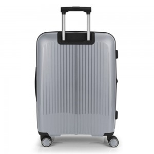 Gabol 123946-022 Brooklyn Expandable Μεσαία Βαλίτσα 65cm Ασημί 
