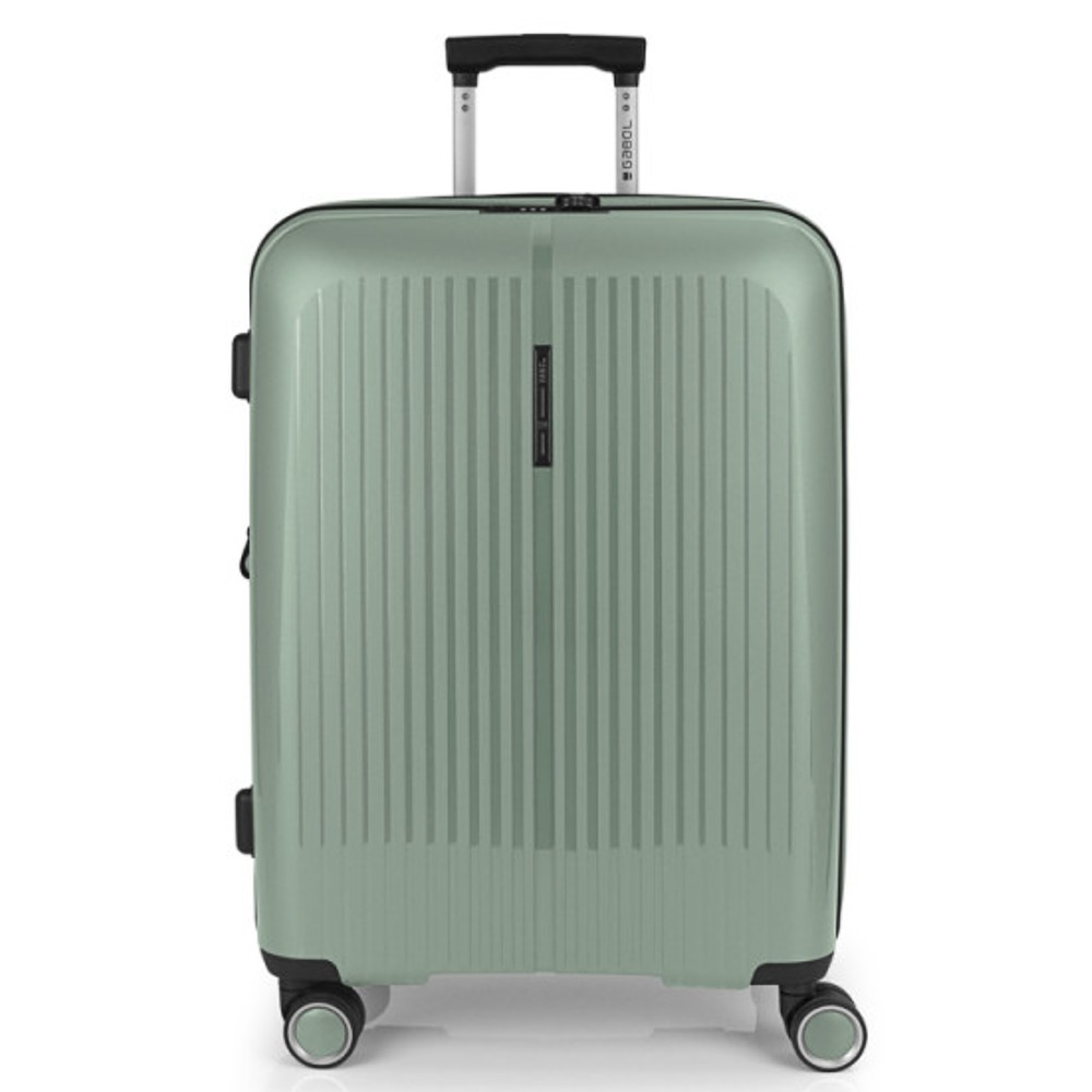 Gabol 123946-004 Brooklyn Expandable Μεσαία Βαλίτσα 65cm Πράσινη Είδη ταξιδιού