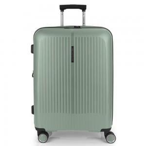 Gabol 123946-004 Brooklyn Expandable Μεσαία Βαλίτσα 65cm Πράσινη Είδη ταξιδιού