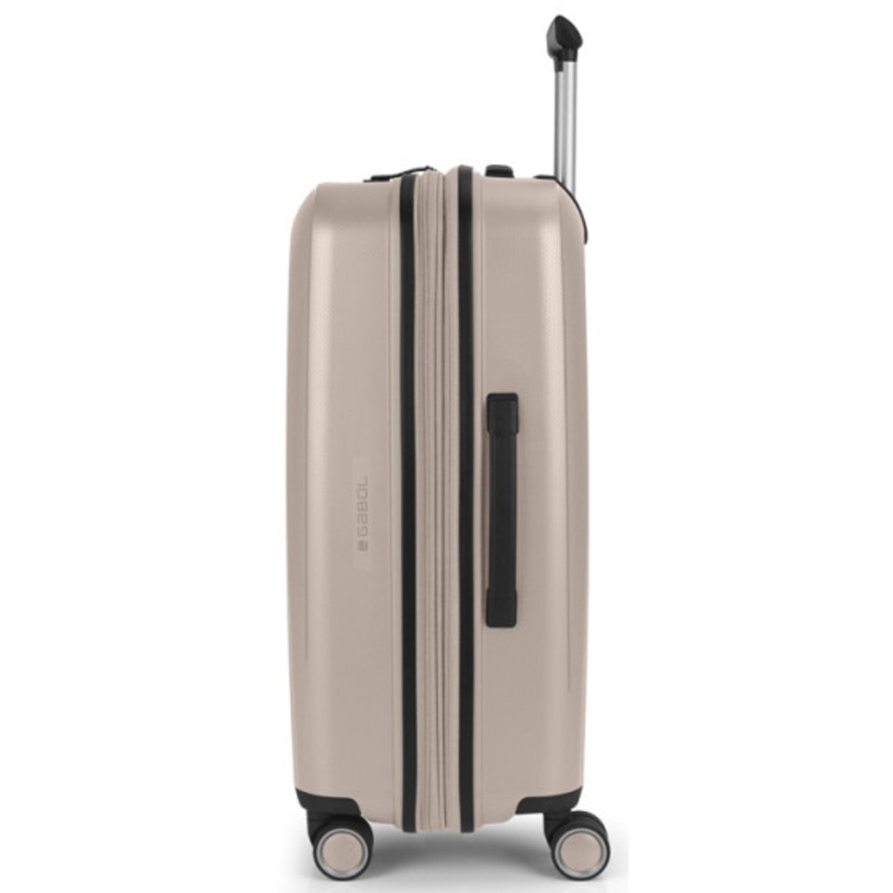 Gabol 123946-006 Brooklyn Expandable Μεσαία Βαλίτσα 65cm Μπεζ Είδη ταξιδιού