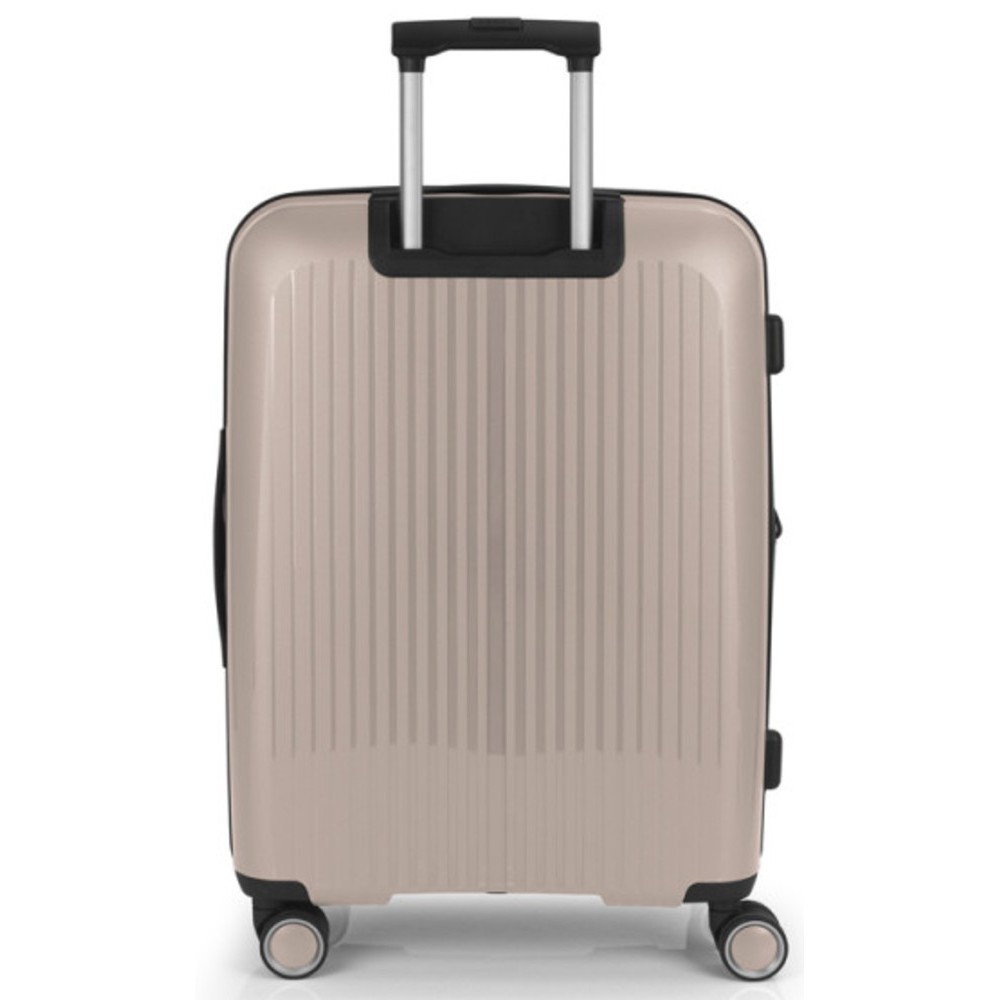 Gabol 123946-006 Brooklyn Expandable Μεσαία Βαλίτσα 65cm Μπεζ Είδη ταξιδιού