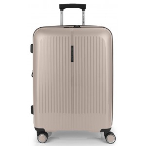 Gabol 123946-006 Brooklyn Expandable Μεσαία Βαλίτσα 65cm Μπεζ Είδη ταξιδιού