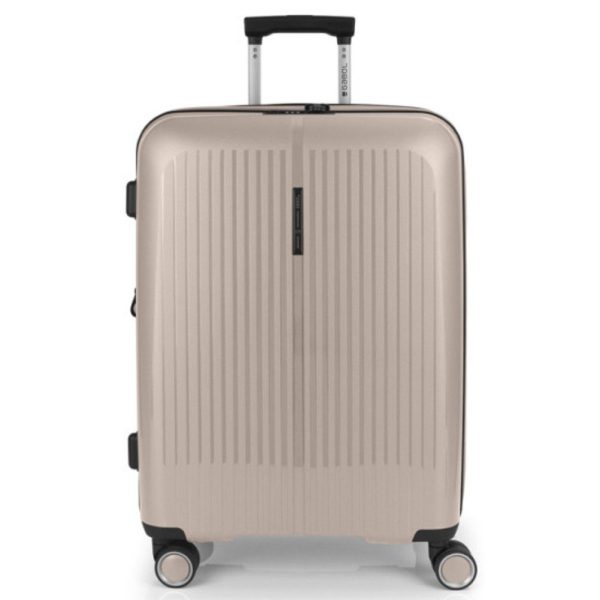 Gabol 123946-006 Brooklyn Expandable Μεσαία Βαλίτσα 65cm Μπεζ