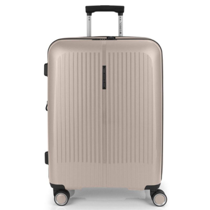 Gabol 123946-006 Brooklyn Expandable Μεσαία Βαλίτσα 65cm Μπεζ Gabol