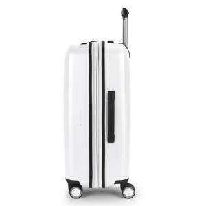 Gabol 123946-020 Brooklyn Expandable Μεσαία Βαλίτσα 65cm Λευκή Είδη ταξιδιού