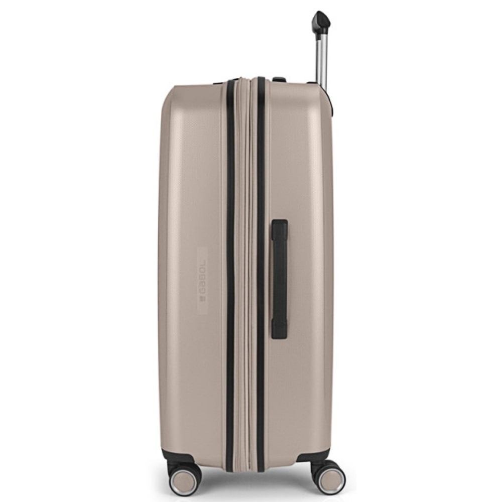 Gabol 123947-006 Brooklyn Expandable Μεγάλη Βαλίτσα 75cm Μπεζ Travel Items