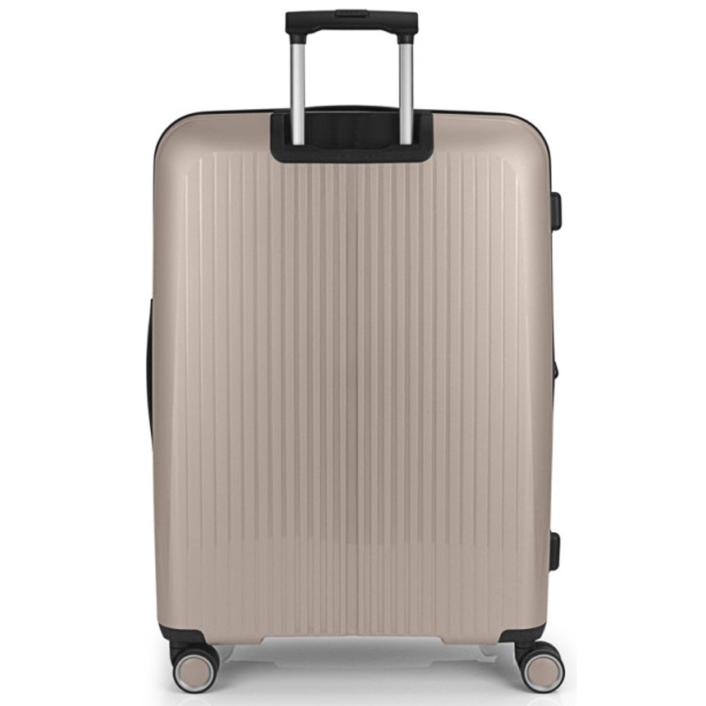 Gabol 123947-006 Brooklyn Expandable Μεγάλη Βαλίτσα 75cm Μπεζ Travel Items