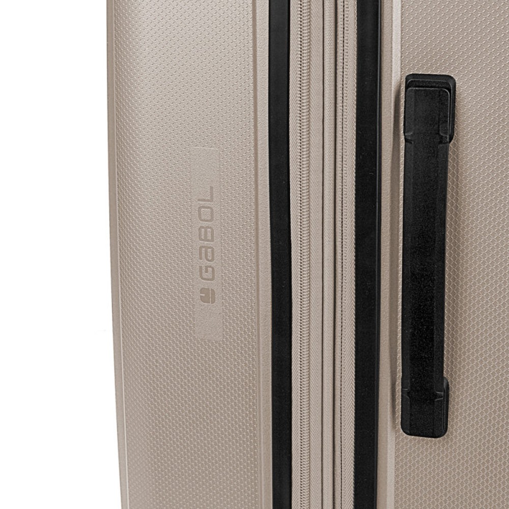 Gabol 123946-006 Brooklyn Expandable Μεσαία Βαλίτσα 65cm Μπεζ Είδη ταξιδιού