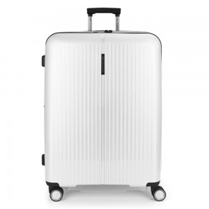 Gabol 123947-020 Brooklyn Expandable Large Suitcase 75cm White Travel Items