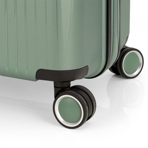 Gabol 123922-004 Brooklyn Expandable Cabin Case 55cm Βαλίτσα Καμπίνας Πράσινη Είδη ταξιδιού