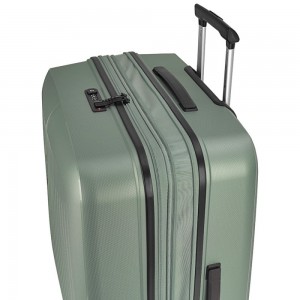Gabol 123922-004 Brooklyn Expandable Cabin Case 55cm Βαλίτσα Καμπίνας Πράσινη Είδη ταξιδιού