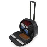 Gabol 125219-001 CANADA Travel Bag Τροχήλατη Επαγγελματική Τσάντα Μαύρη 5