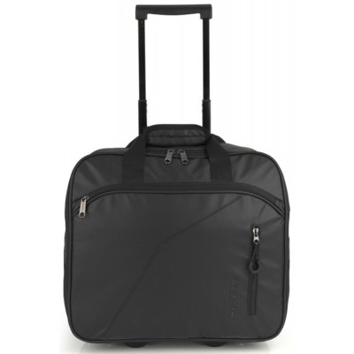 Gabol 125219-001 CANADA Travel Bag Τροχήλατη Επαγγελματική Τσάντα Μαύρη