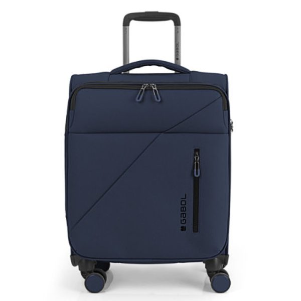 Gabol 125222-046 CANADA Expandable Βαλίτσα Καμπίνας 55cm Μπλε