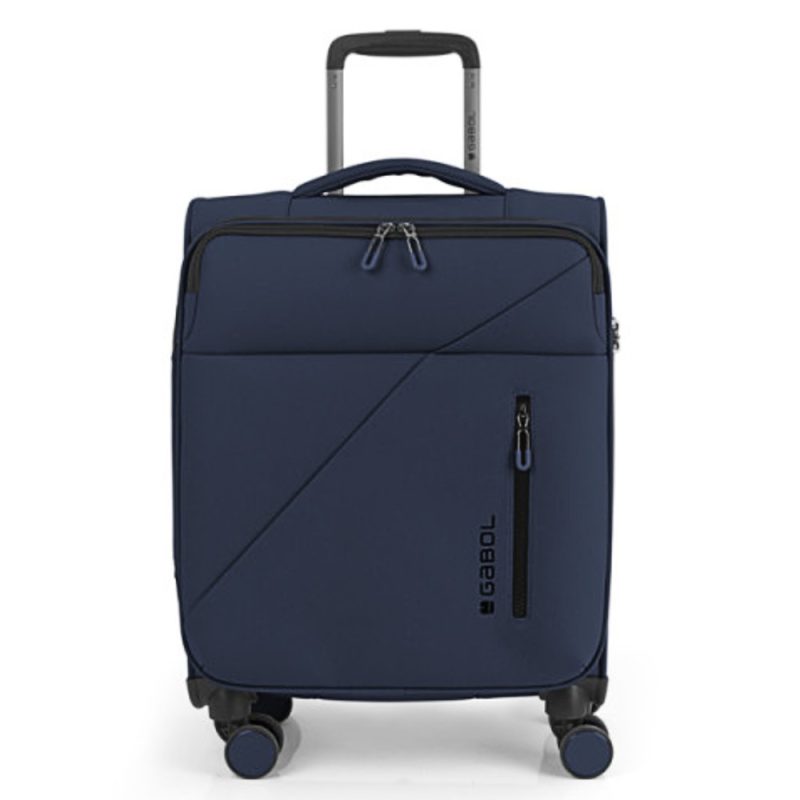 Gabol 125222-046 CANADA Expandable Βαλίτσα Καμπίνας 55cm Μπλε Gabol