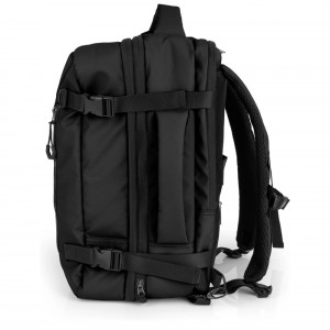 Gabol 125234-001 CANADA Travel Backpack Ταξιδιωτική Τσάντα Πλάτης Μαύρη Είδη ταξιδιού