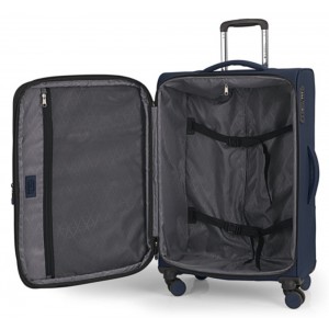 Gabol 125246-046 CANADA Expandable Μεσαία Βαλίτσα 71cm Μπλε Είδη ταξιδιού