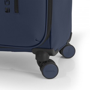 Gabol 125246-046 CANADA Expandable Μεσαία Βαλίτσα 71cm Μπλε Είδη ταξιδιού
