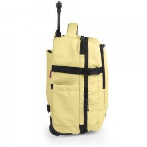 Gabol 126344-005 VANCOUVER Yellow Rolling Travel Backpack Travel Items