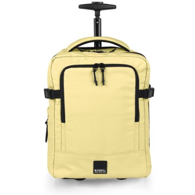 Gabol 126344-005 VANCOUVER Yellow Rolling Travel Backpack