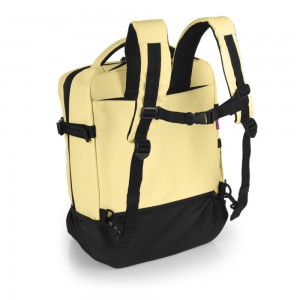 Gabol 126344-005 VANCOUVER Yellow Rolling Travel Backpack Travel Items