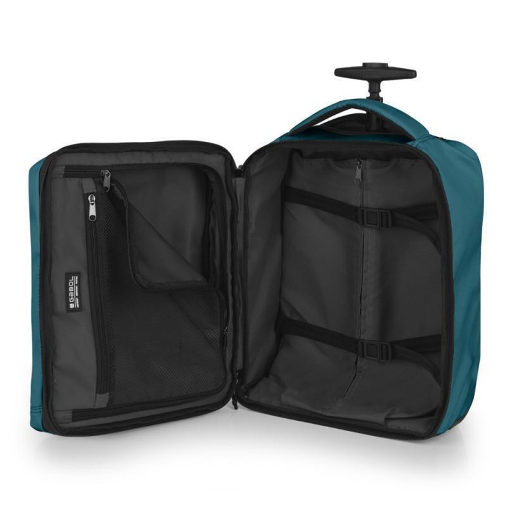 Gabol 126344-018 VANCOUVER Travel Backpack Petrol Travel Items