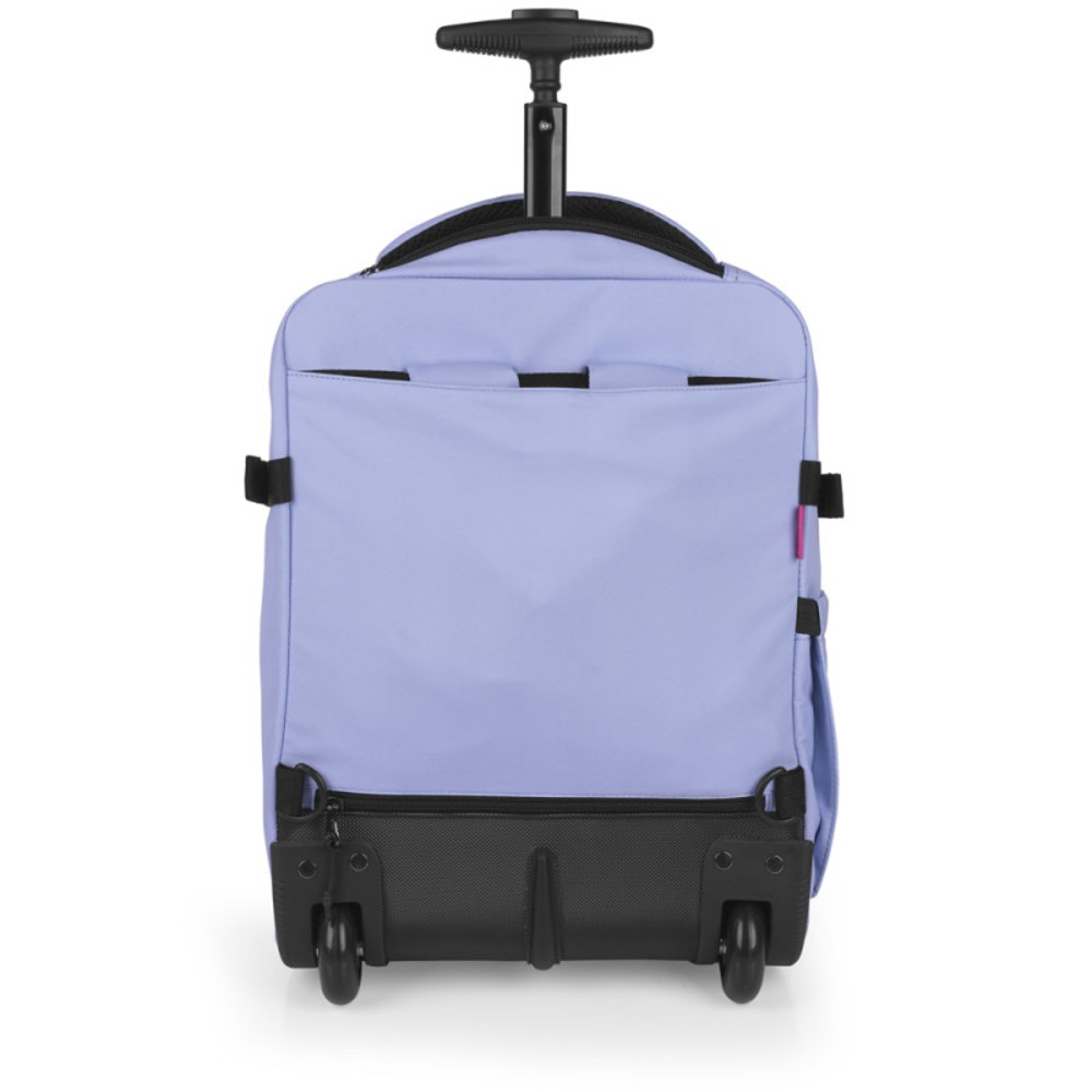 Gabol 126344-025 VANCOUVER Lilac Rolling Travel Backpack Travel Items