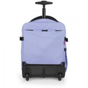 Gabol 126344-025 VANCOUVER Lilac Rolling Travel Backpack Travel Items