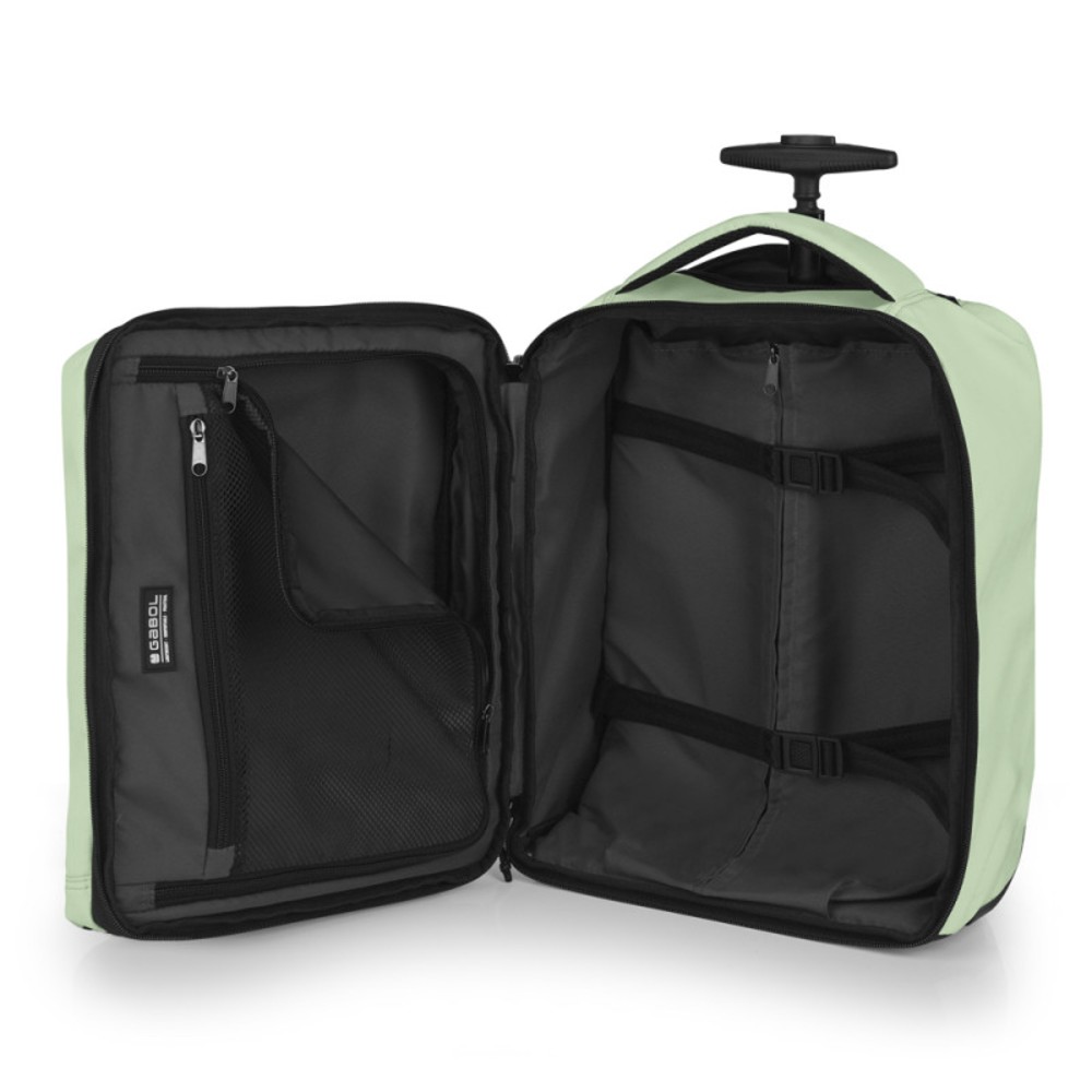 Gabol 126344-045 VANCOUVER Mint Rolling Travel Backpack  Travel Items