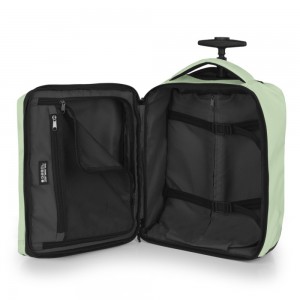 Gabol 126344-045 VANCOUVER Mint Rolling Travel Backpack  Travel Items