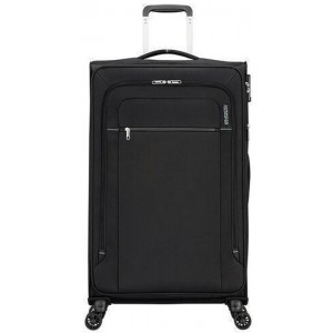 American Tourister Crosstrack Μεγάλη Βαλίτσα 79cm 133191-1062 Μαύρη