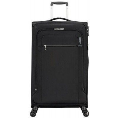 American Tourister Crosstrack Μεγάλη Βαλίτσα 79cm 133191-1062 Μαύρη