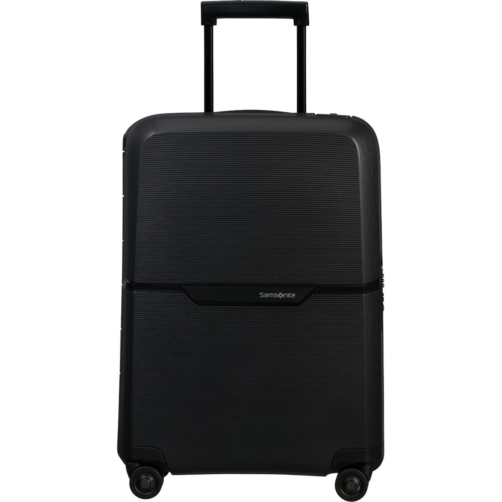 Samsonite Magnum Eco Spinner Βαλίτσα Καμπίνας 55cm 139845-1374 Μαύρη Είδη ταξιδιού
