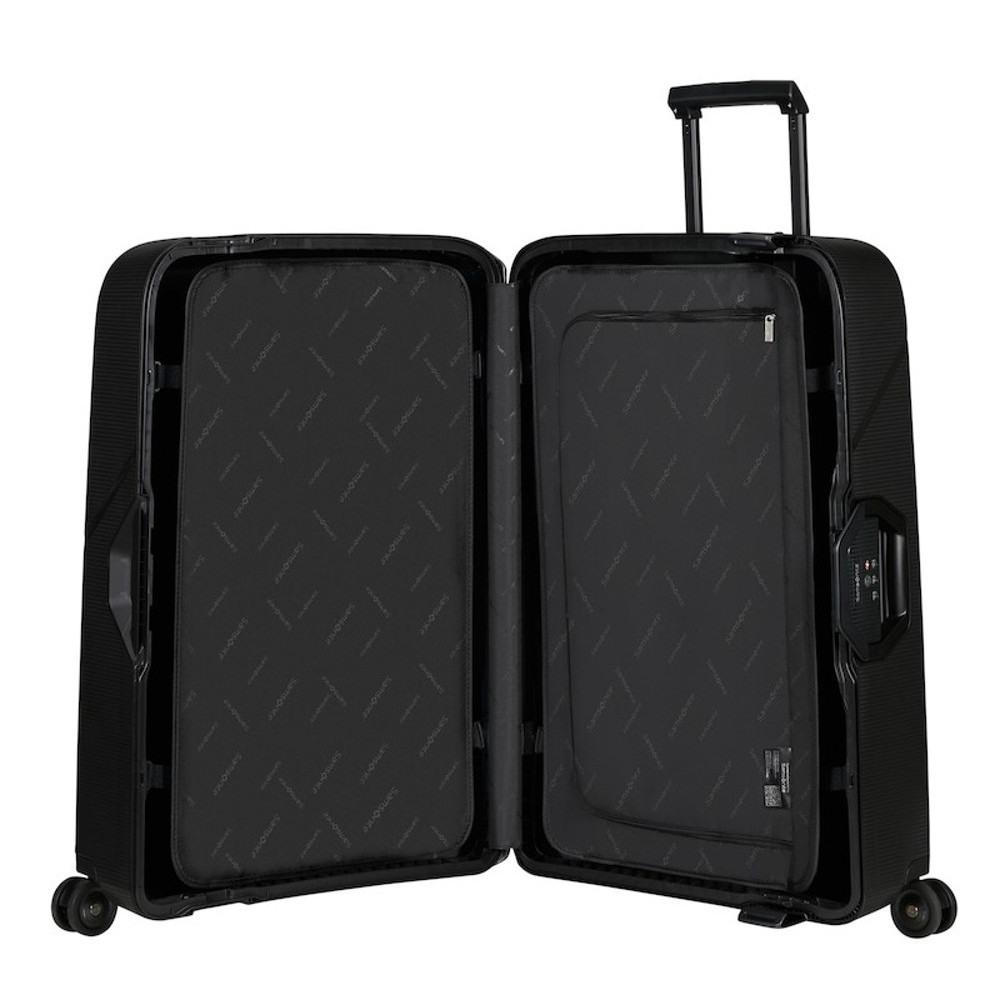 Samsonite Magnum Eco Spinner Μεγάλη Βαλίτσα 81cm 139848-1374 Graphite Είδη ταξιδιού