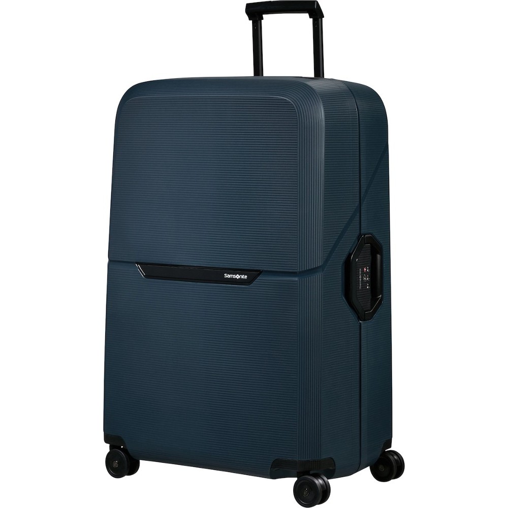 Samsonite Magnum Eco Spinner Μεγάλη Βαλίτσα 75cm 139847-1549 Μπλε Travel Items