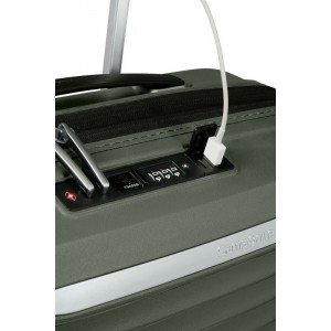 Samsonite Upscape Βαλίτσα Καμπίνας 55cm 143108-9199 Χακί Είδη ταξιδιού