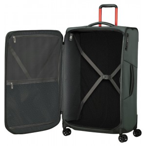 Samsonite 143331-8326 Respark Spinner Expandable Μεγάλη Βαλίτσα Ταξιδίου 79cm Μαύρη Είδη ταξιδιού