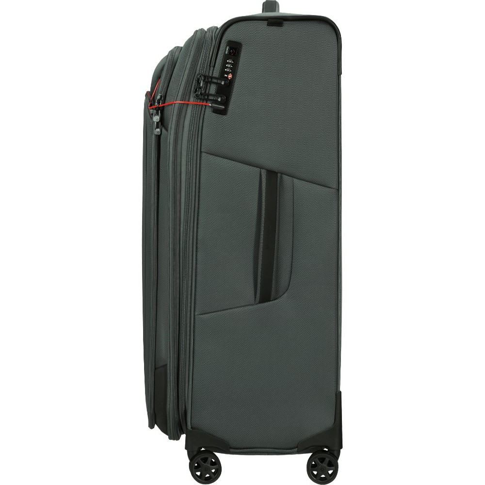 Samsonite 143331-8326 Respark Spinner Expandable Μεγάλη Βαλίτσα Ταξιδίου 79cm Μαύρη Είδη ταξιδιού