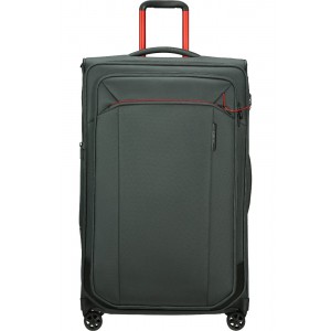 Samsonite 143331-8326 Respark Spinner Expandable Μεγάλη Βαλίτσα Ταξιδίου 79cm Μαύρη Είδη ταξιδιού