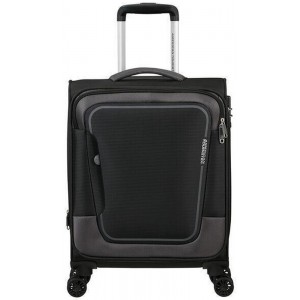 American Tourister Pulsonic Spinner Cabin Case 55cm 146516-0423 Μαύρη