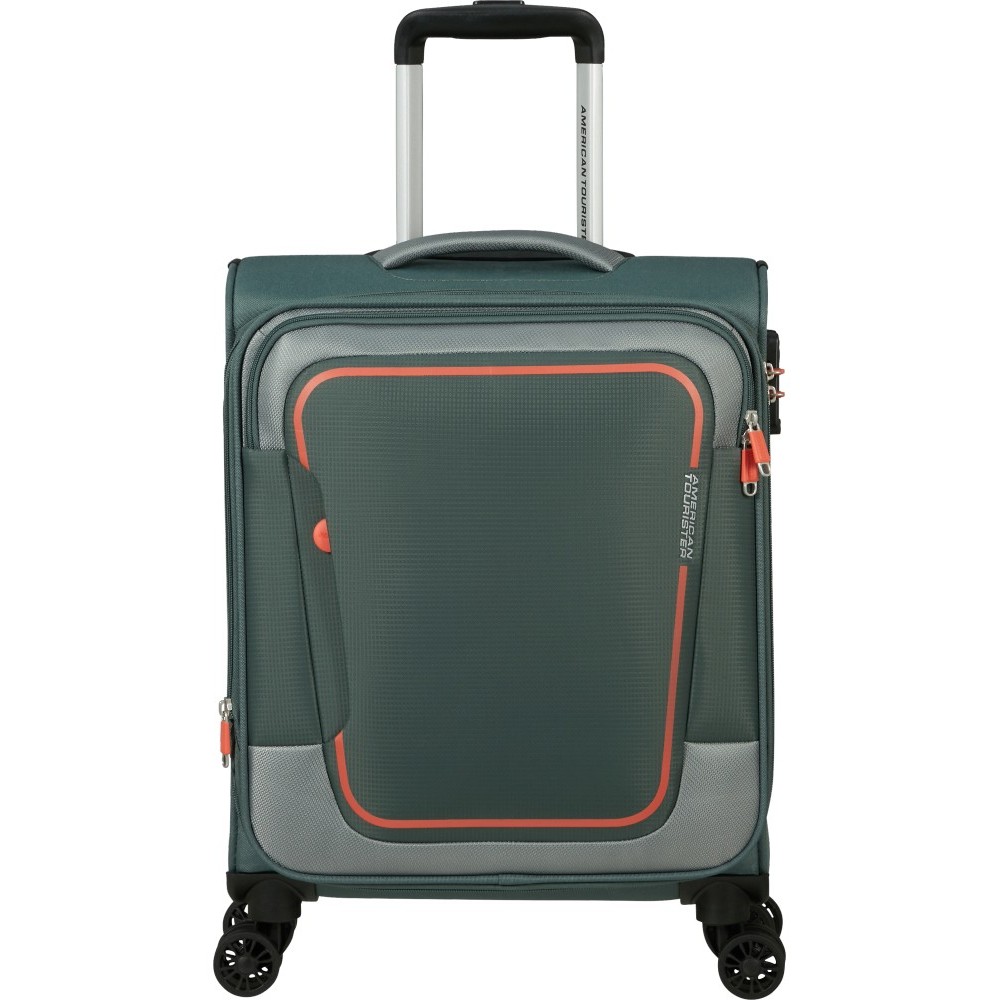 American Tourister Pulsonic Spinner Cabin Case 55cm 146516-1257 Πράσινη Travel Items