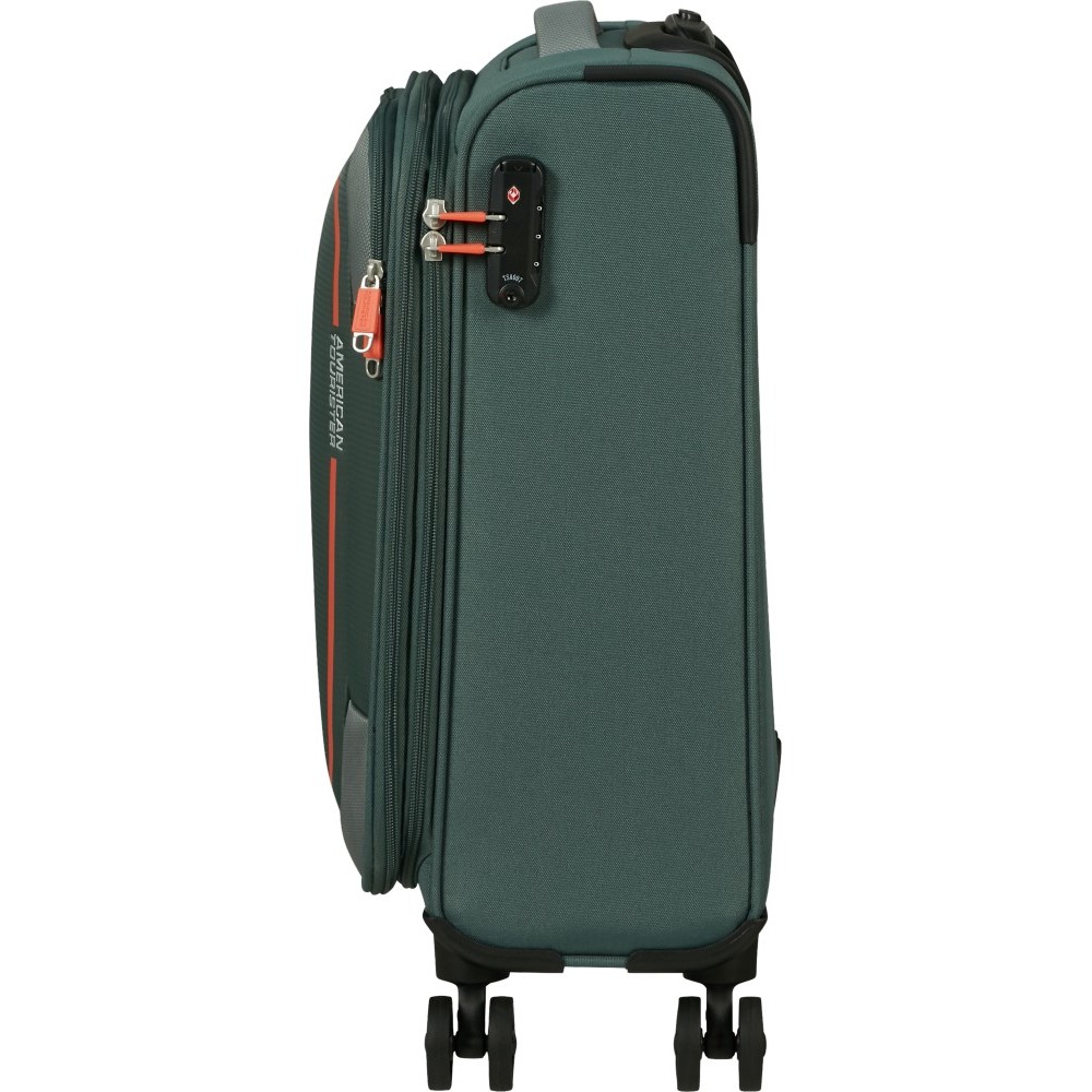 American Tourister Pulsonic Spinner Cabin Case 55cm 146516-1257 Πράσινη Travel Items