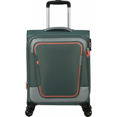American Tourister Pulsonic Spinner Cabin Case 55cm 146516-1257 Πράσινη