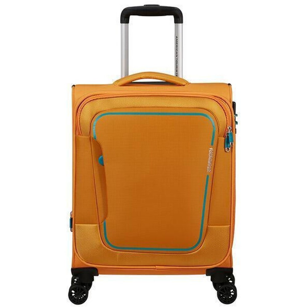 American Tourister Pulsonic Spinner Cabin Case 55cm 146516-1843 Πορτοκαλί