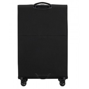 Samsonite 146854-1041 Litebeam Spinner Expandable Μεγάλη Βαλίτσα Ταξιδίου 77cm Μαύρη Είδη ταξιδιού