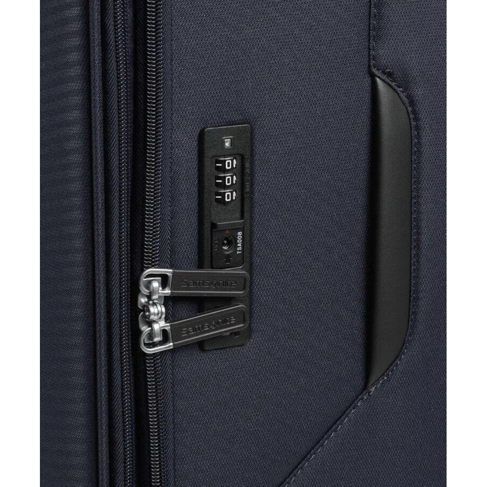 Samsonite 146854-1549 Litebeam Spinner Expandable Μεγάλη Βαλίτσα Ταξιδίου 77cm Μπλε Είδη ταξιδιού